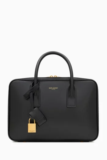 Small Sac de Jour Bauletto Bag in Leather