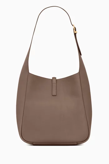 Small Le 5 À 7 Shoulder Bag in Grained Leather