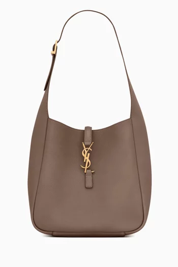 Small Le 5 À 7 Shoulder Bag in Grained Leather