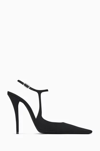 Manon 110 Pumps in Shantung Silk