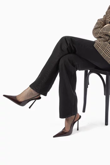 Vendome 110 Slingback Pumps in Patent Leather