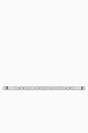 Crystal Bar Bracelet in Metal