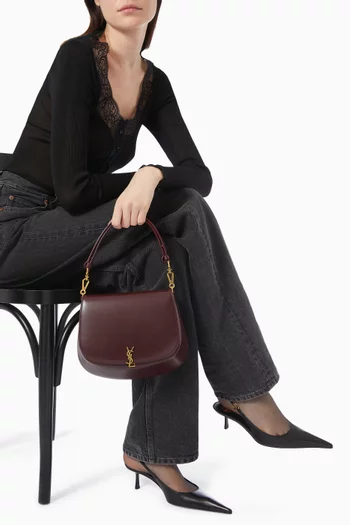 Voltaire Top-handle Bag in Leather