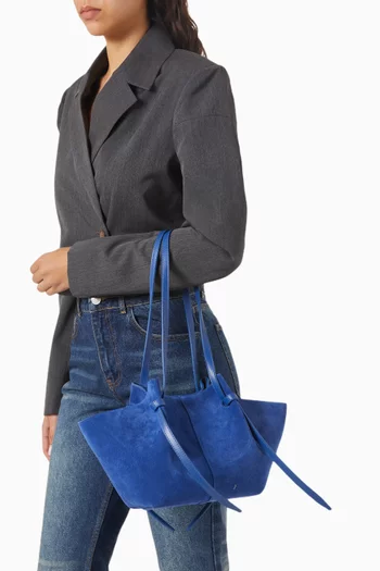 Mochi Tote Bag in Italian Suede