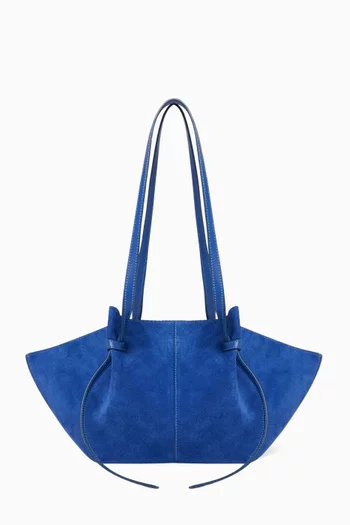Mochi Tote Bag in Italian Suede