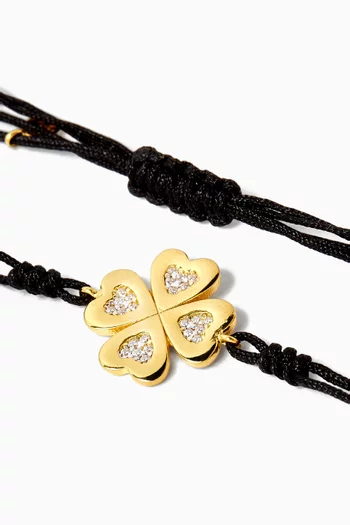 Lucky Bracelet in 24kt Gold-plated Silver