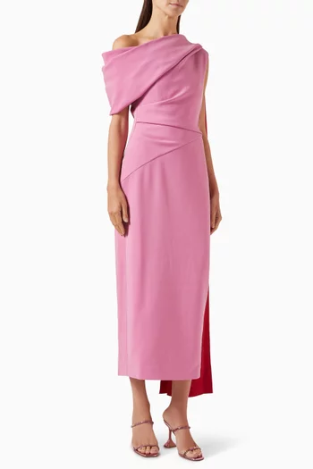 Maite Draped Maxi Dress