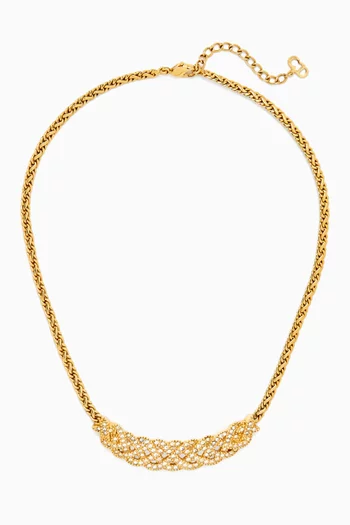 1980s Vintage Lattice Necklace