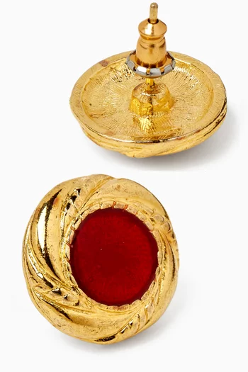 1980s Rediscovered Vintage Swarovski Stud Post Earrings