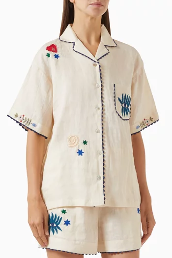 Rea Shirt in Linen