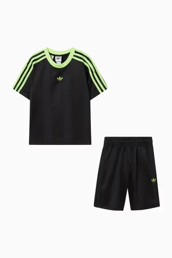 Sporty T-shirt & Shorts Set