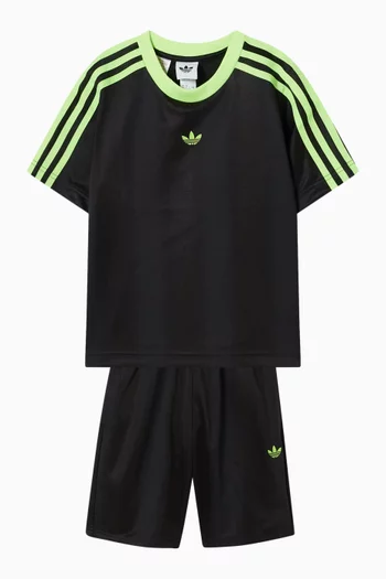 Sporty T-shirt & Shorts Set