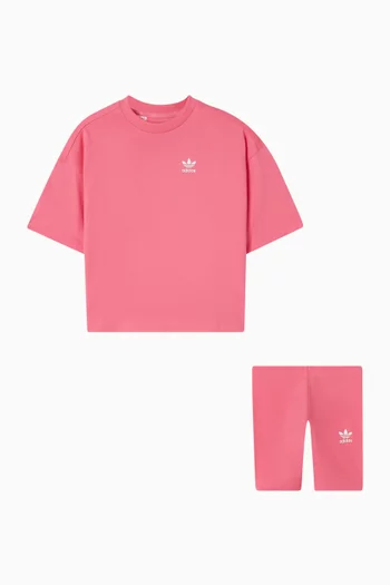 Cycling Shorts & T-shirt Set