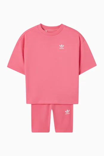 Cycling Shorts & T-shirt Set