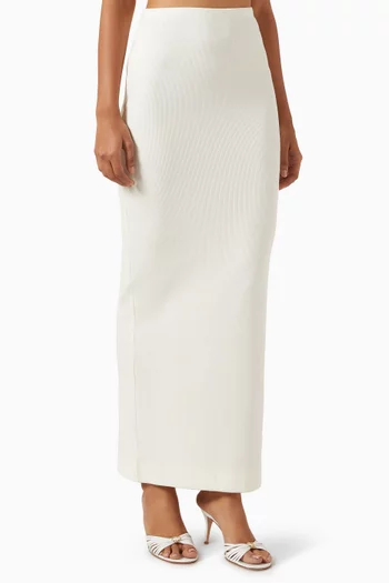 Emma Maxi Skirt in Italian Matte Jersey