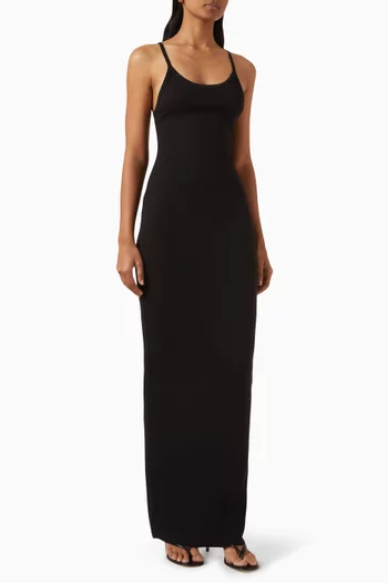 Tank Maxi Dress in Cotton Blend