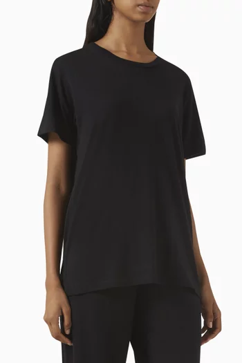 Boyfriend T-shirt in Cotton Blend