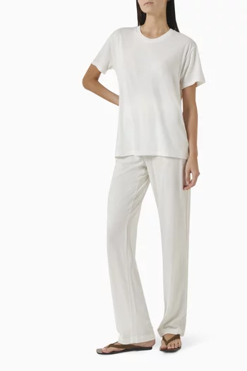 Boyfriend T-shirt in Cotton Blend