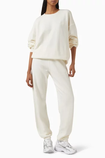 Oversized Crewneck Sweatshirt in French Terry