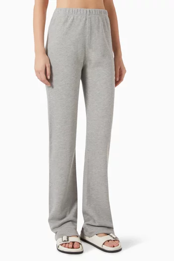 Straight-leg Sweatpants in French Terry