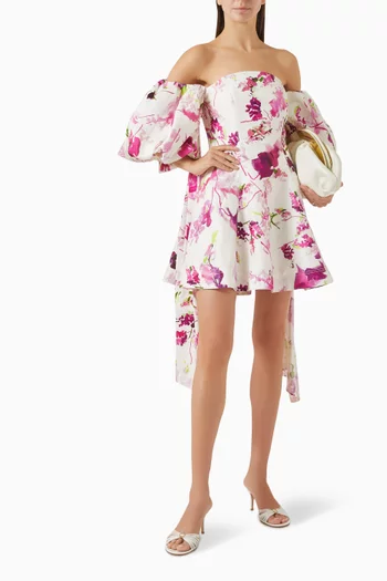 Incarnation Mini Dress in Viscose Blend