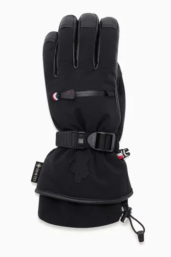 Padded Gloves in Stretch-nylon