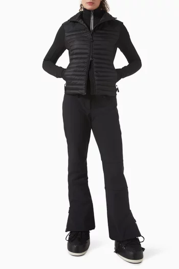 Quilted Zip Jacket in Polartec® Jersey