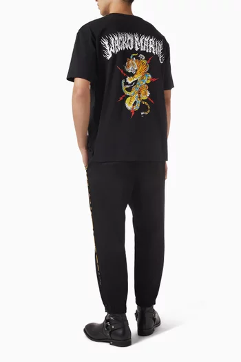 تي شيرت بلون باهت قطن واكو ماريا × تيم ليهي