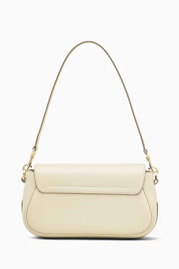 The Large Clover Shoulder Bag in Leather