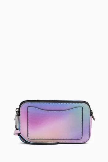 The Airbrush Snapshot Bag in Saffiano Leather