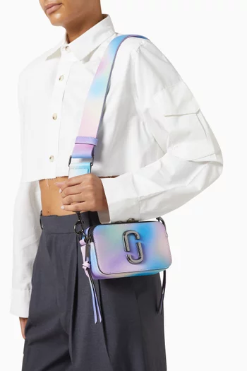 The Airbrush Snapshot Bag in Saffiano Leather