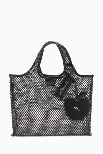 Mini Market Tote in Crystal Mesh