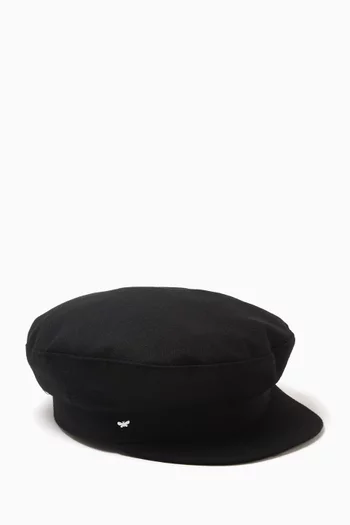 Sailor Cap in Wool-blend