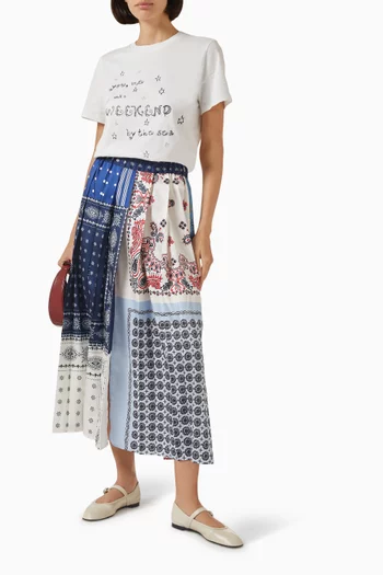 Luna Printed Skirt