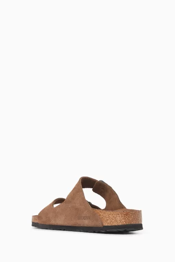 Arizona Soft Footbed Sandals in Suede