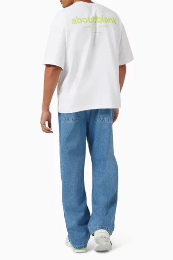 Box Logo T-shirt in Cotton