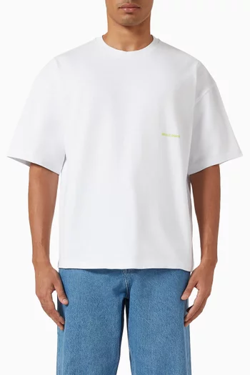 Box Logo T-shirt in Cotton