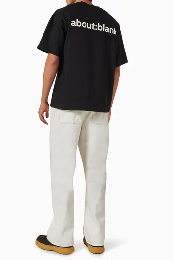 Reverse Longer Fit T-shirt in Cotton