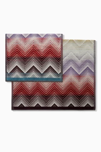 2-piece Marea Towel Set in Cotton-terry