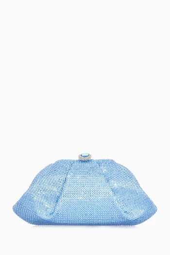 Gemma Crystal-embellished Clutch Bag