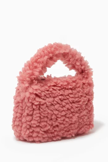 Moni Bag in Teddy Fleece