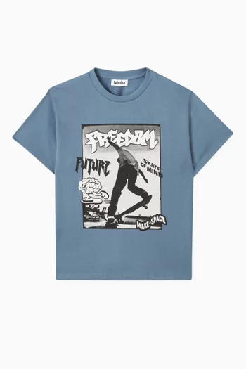 Rodney Freedom Skater T-shirt in Organic Cotton