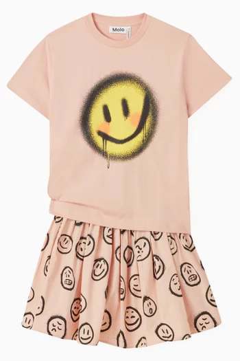 Bonnie Different Moods Skirt in Organic Cotton