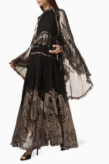 بلوزة دريم بيرن اوت حرير وفيسكوز