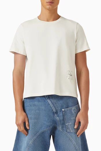 Mini Graphic T-shirt in Cotton