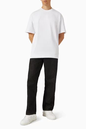 Carl Boxy T-shirt in Organic Cotton-jersey