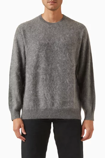 Brushed Sweater in Cashmere
