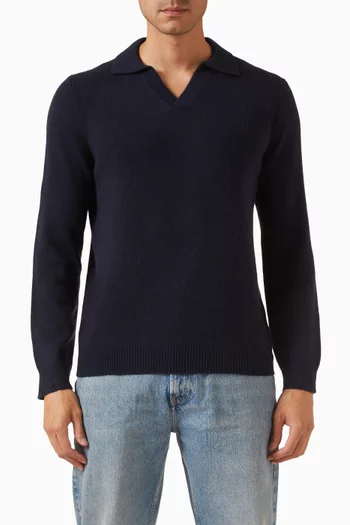 Polo Shirt in Cashmere