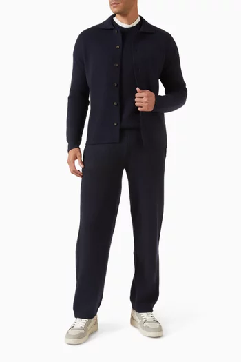 Chunky Shirt in Cashmere