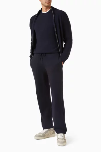 Straight Pants in Cashmere